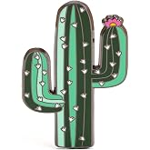 Gootium Cactus Cacti Enamel Pin - Double Pins Lapel Badge Cute Brooch for Clothes Bags Backpacks Hats