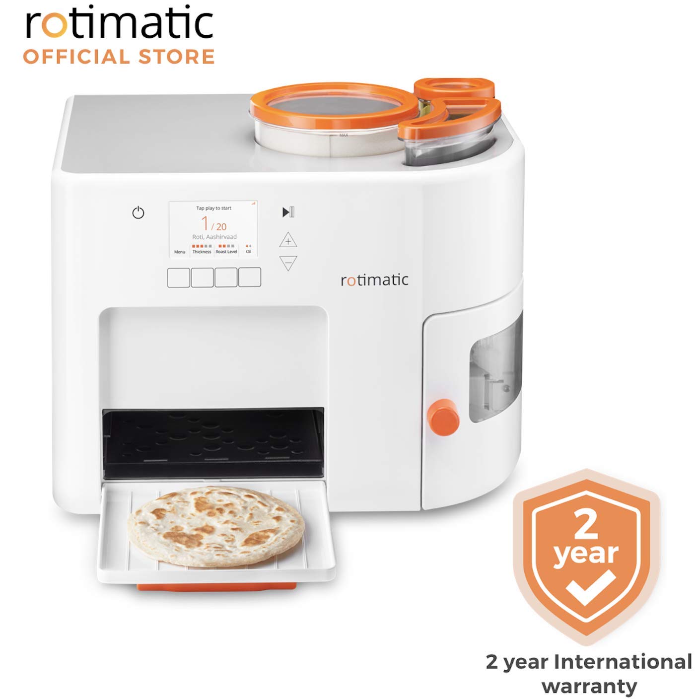 Rotimatic Automatic Roti Maker Machine with 2 Years base warranty