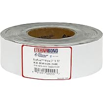 Eternabond Roof Leak Repair Tape - 2 Rolls X 40 Ft, White, RSW-2-40