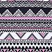 HDE Women's Strapless Maxi Dress Plus Size Tube Top Long Skirt Sundress Cover up (Pink Black Tribal, 2X)