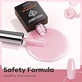 Modelones Builder Nail Gel Nude Glitter Pink 8-in-1 15ML view 4