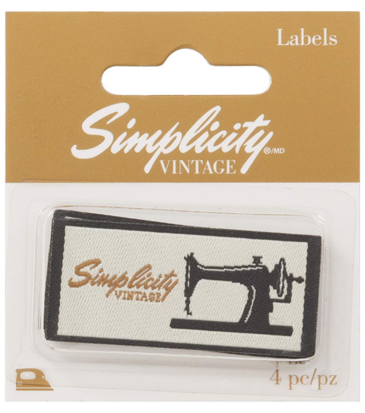 Simplicity Vintage Sewing Labels-Machine, Multi, One Size