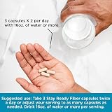 Pure for Men Stay Ready Fiber Capsule 120 Vegan Psyllium Chia Oat Fibre view 6