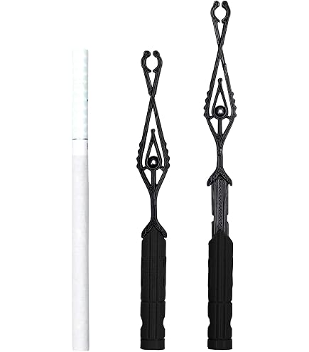 cigarette extender amazon CINGHI LUSSO 2PCS holder Scalable Cigarette expansion bracket Removable Easy Cleaning Holders Male and Female Stretching Reusable Tobacco Smoke Filter Nozzle (Sky blue) : Health & Household Long Extendable Cigarette Holder for