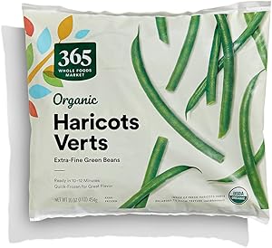 365 by Whole Foods Market, Organic Haricots Verts, 16 Ounce, (Frozen)