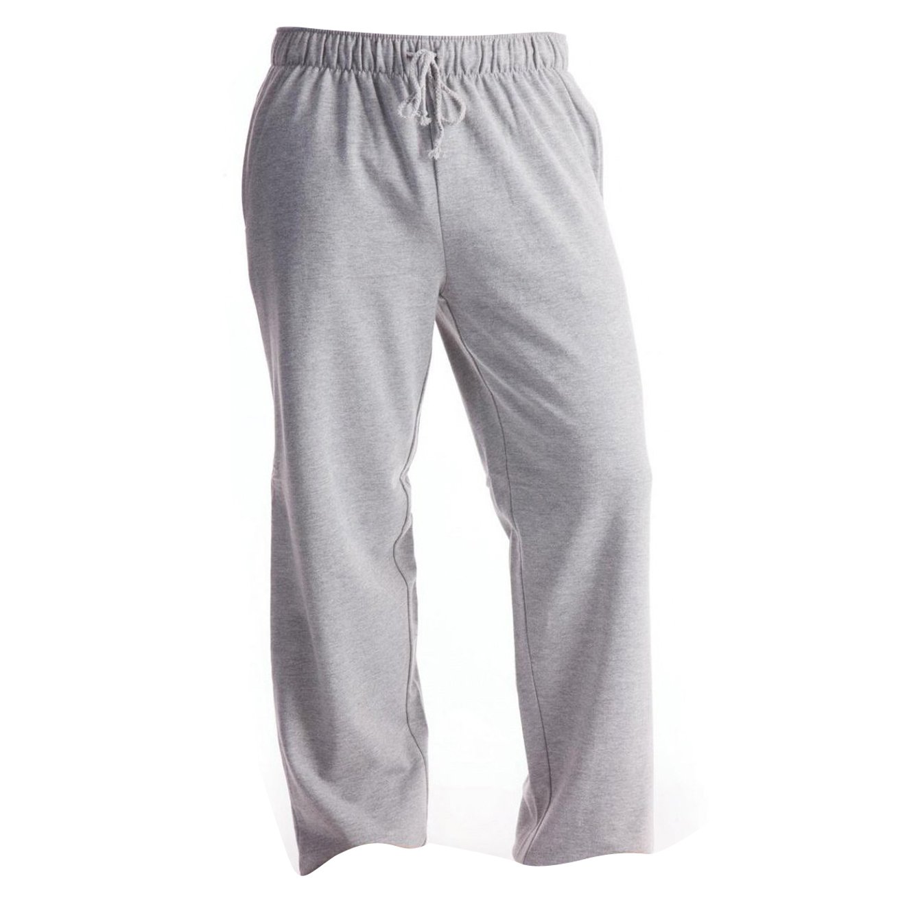 Mens Plain Light Weight Cotton Rich Jogging Bottoms/Jog Pants With