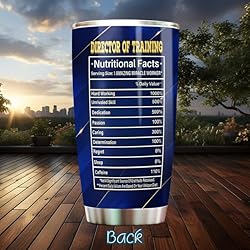 MONIZILUCKY Director Of Training Tumbler Stainless