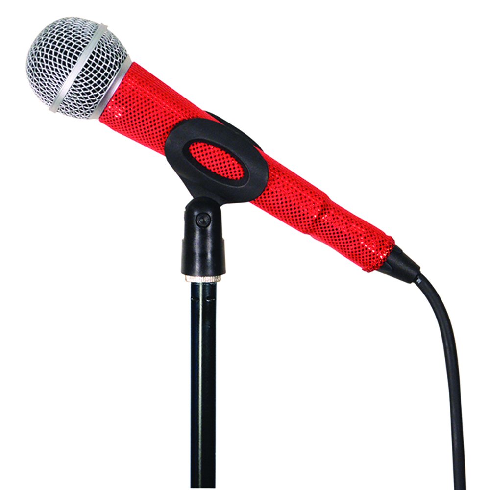 MicFX SF075 Laser Cut Corded Microphone Sleeve Red