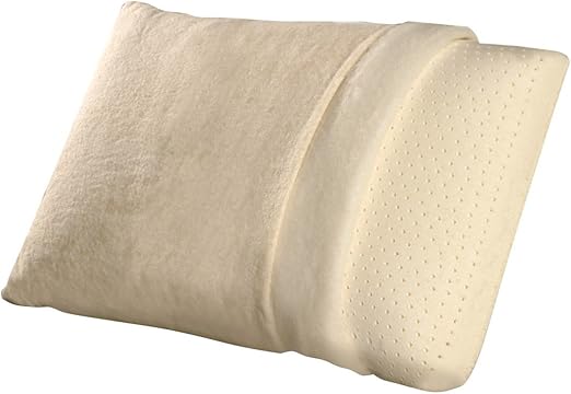 Amazon Com Sleeptek Organic Natural Latex Rubber Core Pillow Size