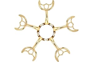 GHYTRIGEN 5 Pcs 52’’Ceiling Fan Blades Arms Replacement,Ceiling Fan Blades Arms Replacement Parts Mounting Bracket Kit for Replacing The Worn FanBlades,Keep The Balance and Good Performance(Gold)