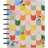 Happy Planner Disney Disc-Bound 12-Month Academic Planner, July 2025–June 2026 Planner, 3 Extra Months, 2 Sticker Sheets, Classic Size, Vertical Layout, Mickey Mouse & Friends Theme, Current Classroom, 7" x 9.25”