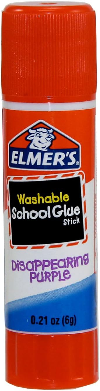 Elmer's Non-Toxic Glue Stick (Disappearing Purple), 16 Count (16): Industrial & Scientific