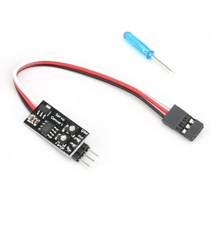 ACEIRMC Servo Signal Reverser 5pcs - 5.0-6.0V, JR Connector, For RC Aircraft & Steering Gear Rotation Inversion