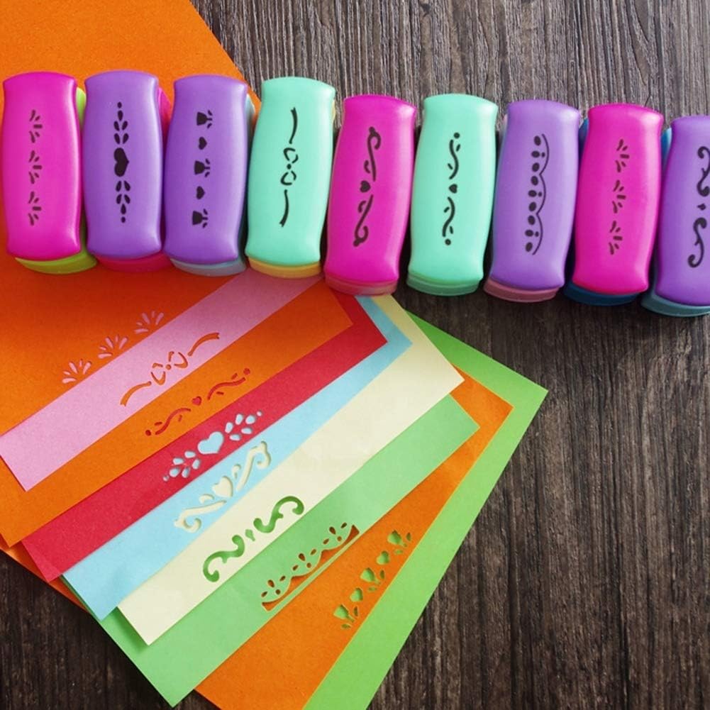 Domeilleur Paper Shaper Edge Craft Punch DIY Card Making Booking Printing Hole Punch Tool