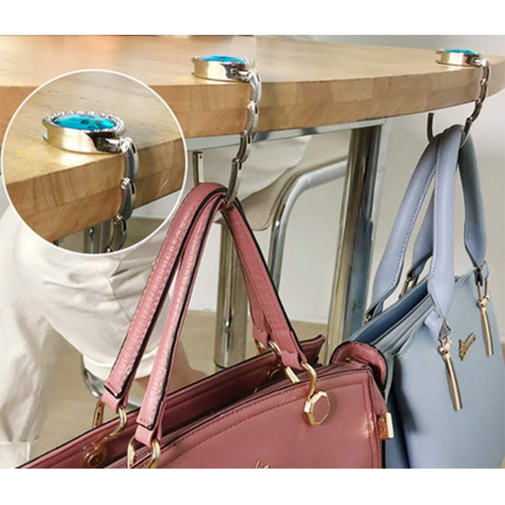 Sonstige Tragbar Strass Taschenhalter Handtaschenhalter Handbag Faltbar