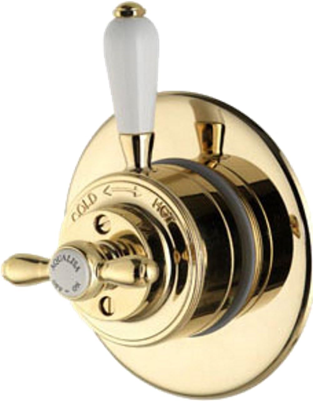 Aqualisa Aquatique Thermostatic Traditional Concealed Shower Valve Gold