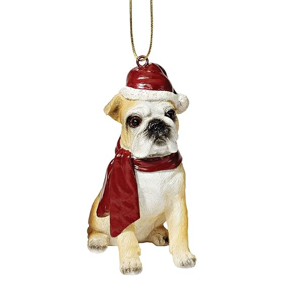 Design Toscano Beagle Holiday Dog Christmas Tree Ornament Xmas