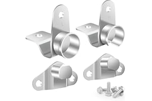 ONAGAD Tailgate Hinge Kit Compatible with 1999-2007 Chevrolet Chevy Silverado GMC Sierra 1500 1500HD 2500 2500HD 3500 Classic | 2005-2006 Hummer H1 H2 H3, Replaces # 38642,15074252,15074253,15078745,15078746