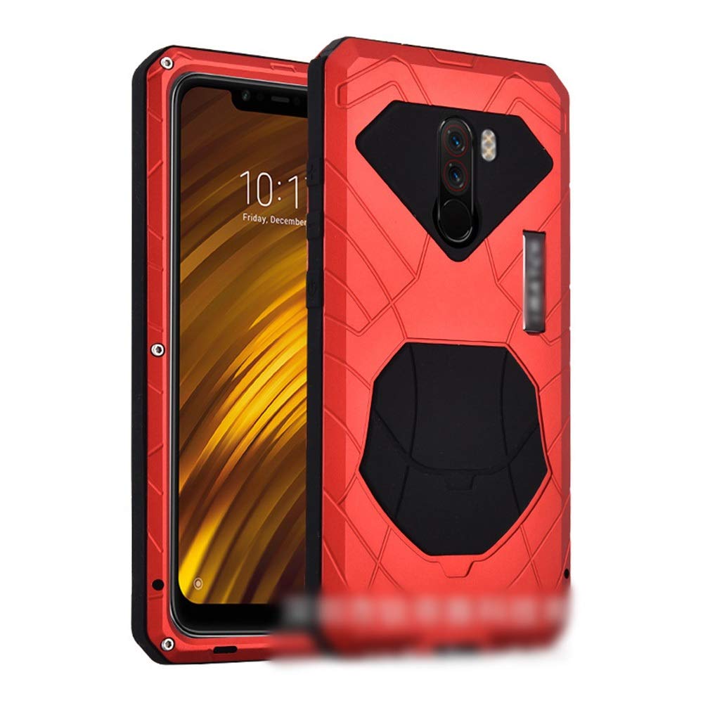 Hexiaoyi Three Anti-Mobile Phone Shell New Anti-Fall Metal Protective Cover Phone Case for Xiaomi Ma