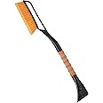 AstroAI 27" Snow Brush & Ice Scraper - Heavy Duty Winter Car Tool With Foam Grip