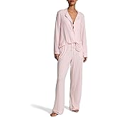 Victoria's Secret Modal Pajama Set, Long Sleeve Button Down Shirt and Pajama Pants, Sleepwear for Women (XS-XXL)
