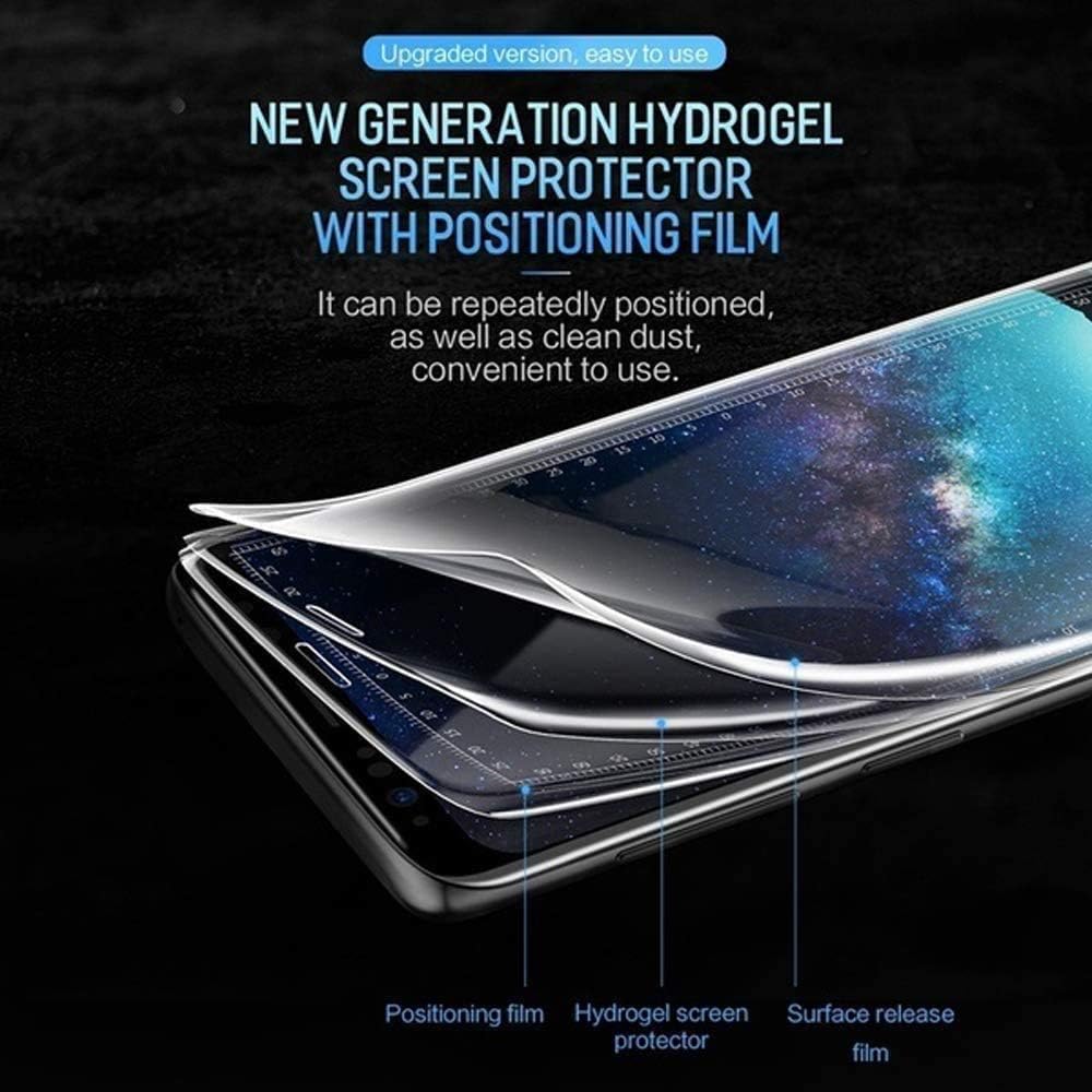 Galaxy S8 Plus Screen Protector [2-Pack], Tempered Glass Screen Protector [Full Coverage][Case-Friendly][No Bubbles][Easy to Install] Screen Protector Compatible with Samsung Galaxy S8 Plus