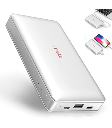 iDiskk PhotoDrive 外付けSSD シルバー 2TB Amazon | 【Apple MFI認証済 2048GB SSD超高速 iPhone16/15対応