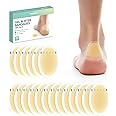 Gel Blister Bandages Blister Pads - Welnove 20t Upgraded Bandages for Wound Care and Blisters - Waterproof Hydrocolloid Bandages for Heel - (Heel Pack)