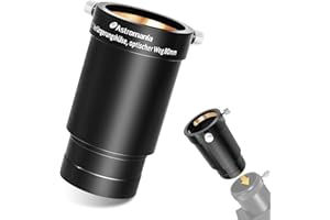 Astromania 2-Inch Telescope Eyepiece Extension Tube Adapter - Optical Length 80mm - with Standand 2-Inch Filter Threads