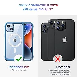 Diaclara Magnetic Designed for iPhone 14