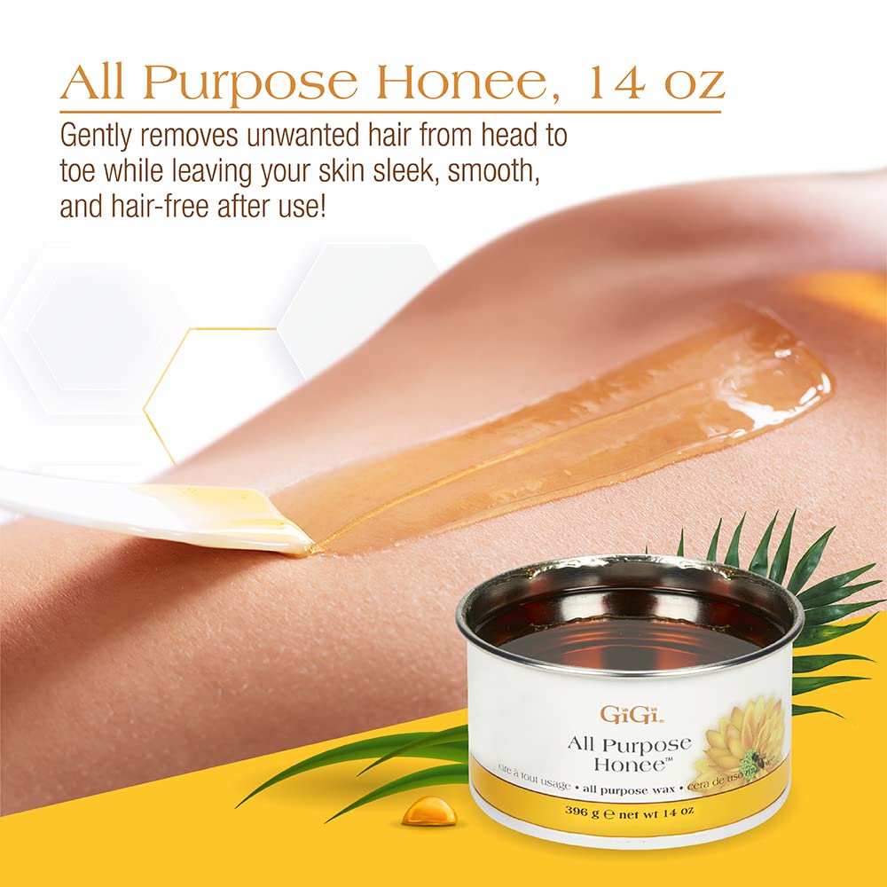 GiGi Pro 1 Hair Removal Waxing Kit for Women - All-in-One Wax Kit for Face, Body, Bikini, Brazilian, Brows, Underarms, & Legs, Easy At-Home or Salon Use, For All Hair & Skin Types