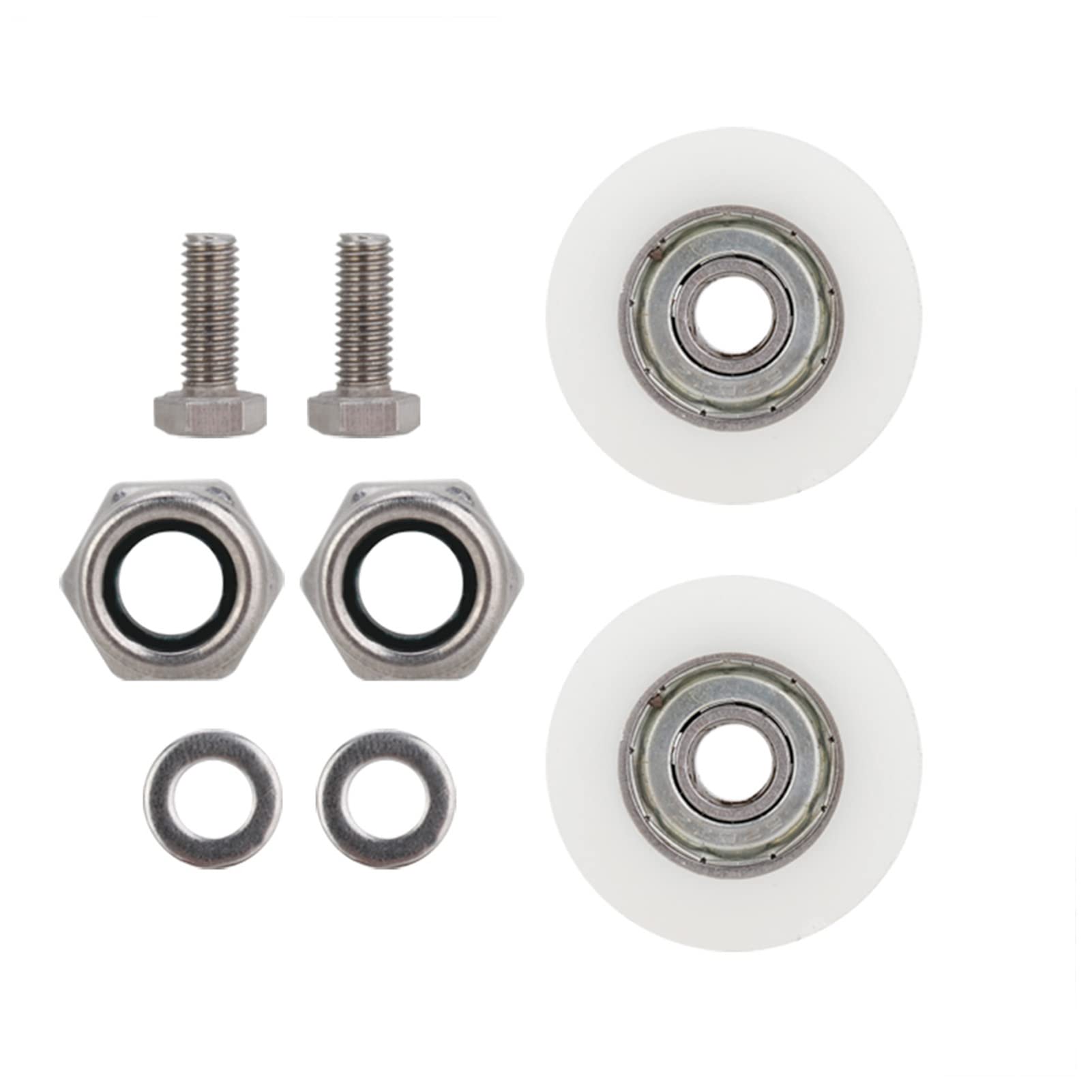 30mm Diameter Greenhouse Door Wheels, Greenhouse Door Wheel Replacement Kit, Greenhouse Roller Door Wheel Replacement Kits