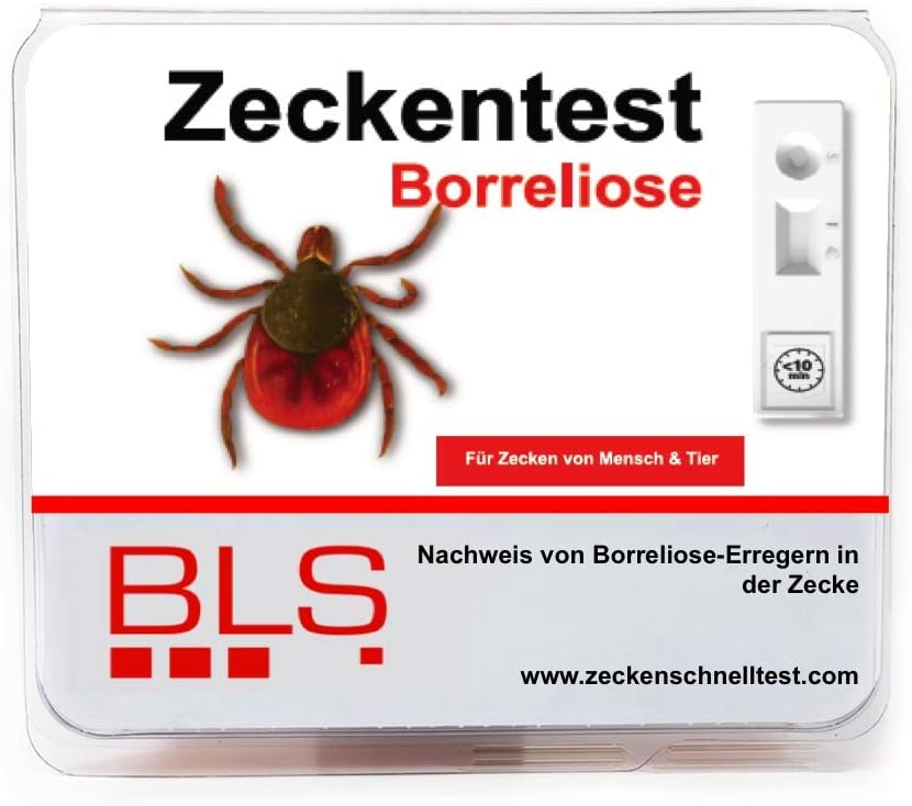 Zeckentest Borreliose 5er Sparpaket Zecke In 10 Minuten Auf Borreliose Testen Zeckenschnelltest Für Zuhause
