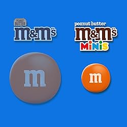 M&M'S Minis Peanut Butter Milk Chocolate Christmas
