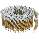 Metabo HPT Siding Nails | 2-Inch x .092 | 15 Degree | Full Round Head | Ring Shank | Wire Coil | Hot Dipped Galvanized | 3,600 Count | 13365HHPT