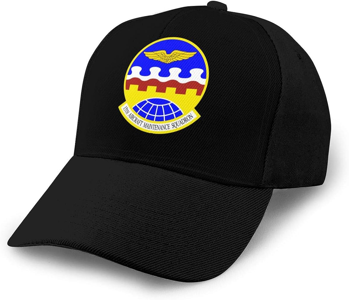 15th Aircraft Maintenance Squadron Baseball Cap Adjustable Cap Ordinary