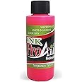 Body Paint - ProAiir Temporary Tattoo Ink - 4.2 oz (120ml) Fluorescent Hot Pink