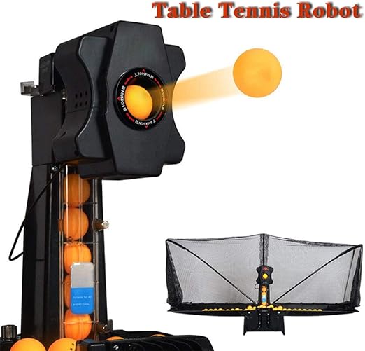 2020 Automatique Tennis De Table De PingPong Machine avec Net, Facile