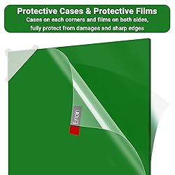 Enoin 2 Pack 8x12 Inches Green Translucent