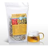 PATLDAT Chrysanthemum Cassia Seed Tea, 30 Teabags, 6g/bag-Herbal Wellness Tea-Burdock Root, Goji Berries, Osmanthus & Honeysuckle Blend
