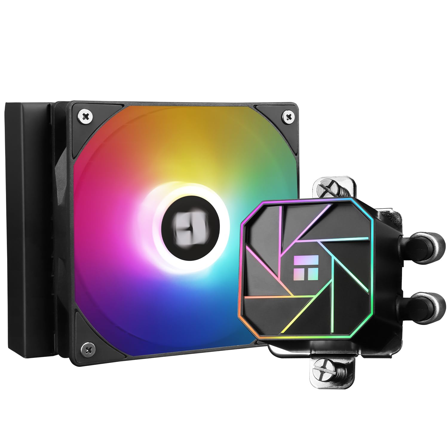 View 1 of **********MISSING MOUNTING BRACKETS**********
Thermalright Aqua Elite 120 V3 Liquid CPU Cooler, 120 Cooling Row Size, 120mm PWM Fans, S-FDB Bearings,for AMD/AM4/AM5, Intell LGA1150/1151/1155/1156/1200/2011/1700/1851,Desktop CPU Cooler AIO