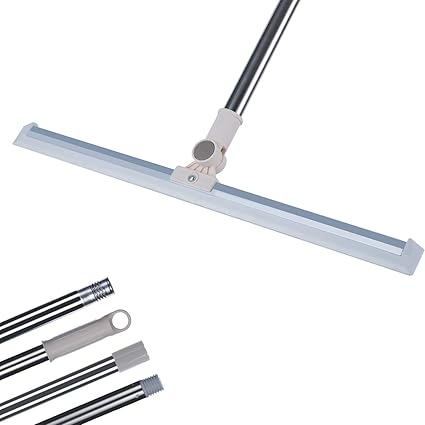 Amazon Meibeiスクイジー 水切りワイパー フロアスキージ ガラスワイパー ロングハンドルスクイジーシリコン シャワー 大理石 タイル 木製の床に最適 コーナーや狭いスペースに簡単に入るスイベルヘッド Meibei ホーム キッチン 通販