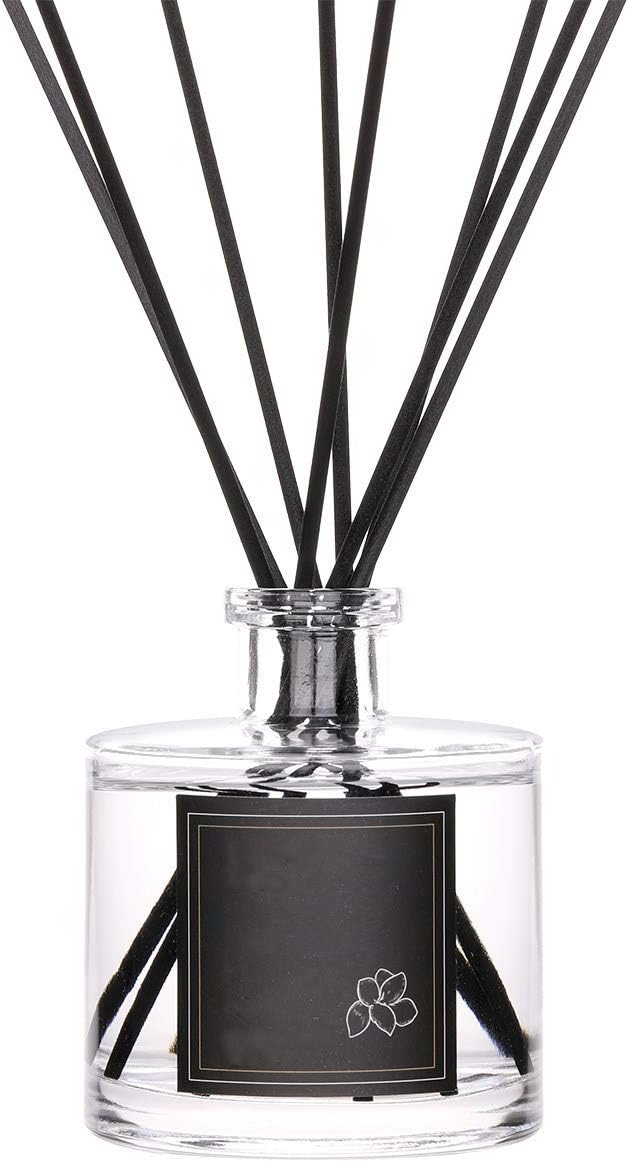 HOSSIAN 50pcs Diffuser Sticks - Black Rattan Reed Diffusers for Essential Oils (7.5/19cm), Black7.5"/19cm - Image 4