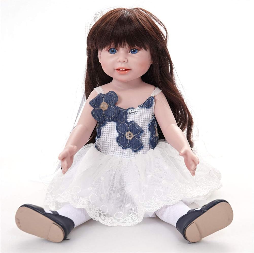 Prezzo NACHEN Reborn Baby Doll Realistico Silicone Vinile Bambino 45 cm Corpo Morbido Realistico Bambole Bambini Regalo Offerte