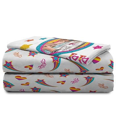 Buy Jay Franco Nickelodeon Jojo Siwa Rainbow Sparkle Bed Set Full Online In Indonesia B07qtvnkk2