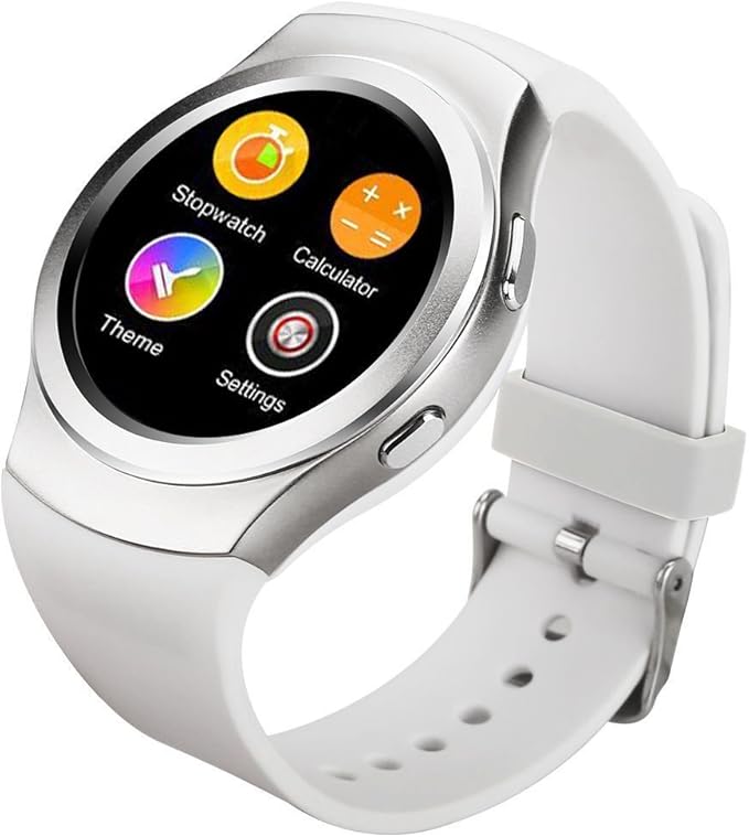 round shape mobile watch