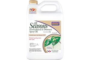 Bonide All Seasons Horticultural & Dormant Spray Oil, 128 oz Concentrate, Disease Prevention and Insect Killer for Organic Gardening