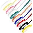PEUTIER 10 Rolls Autoclave Tape, 0.24" Width 216.5' Length Instruments Identification Tape 10 Colors Instrument Tape Surgical Dental Tape Autoclavable 270° F Steam