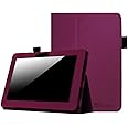 Fintie Folio Case for Kindle Fire HD 7" (2012 Old Model) - Slim Fit Leather Cover with Auto Sleep/Wake Feature (Will only fit Amazon Kindle Fire HD 7, Previous Generation - 2nd), Purple