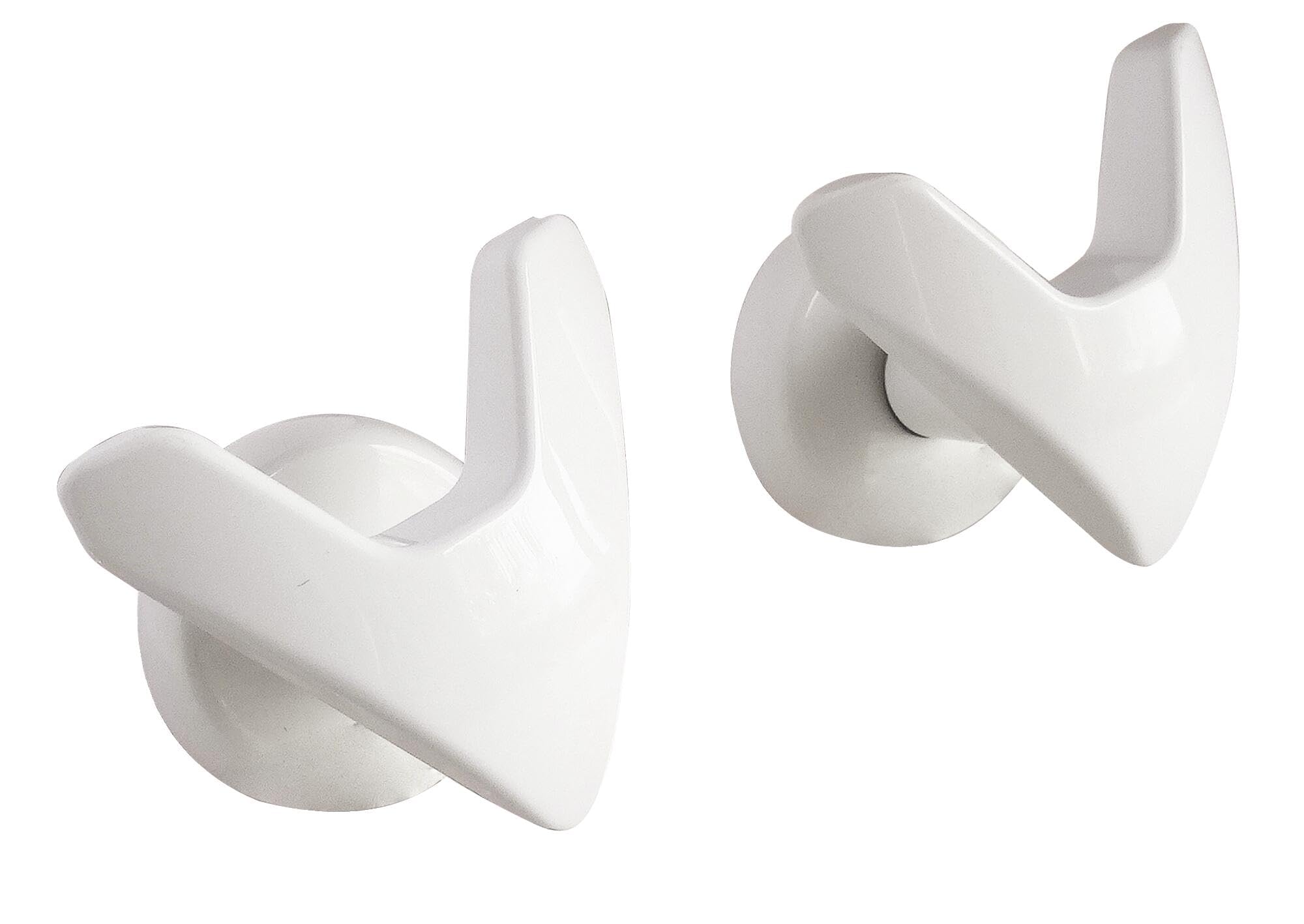 Somatherm B21816B V Hooks SS White Flat Tube Screw, Grey